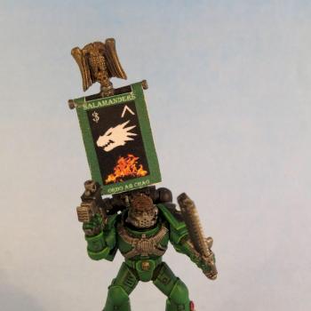 Salamanders sergeant by Abrethor