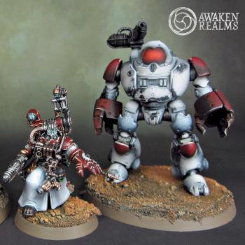 Adeptus Mechanicus Kastelan Robots by Awaken Realms