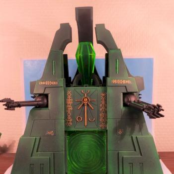 Necron monolith by Abrethor