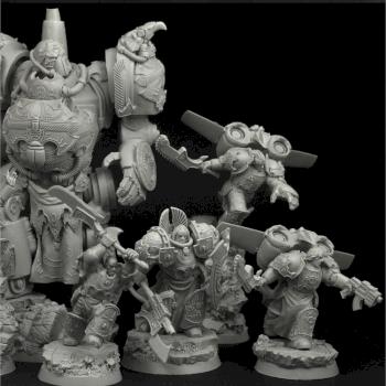 Sci Fi Egyptian Warriors by Scibor