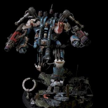 grey knights nemesis dreadknight by awalker