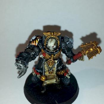 Salamanders Terminator Chaplain by The Painting Mercenary