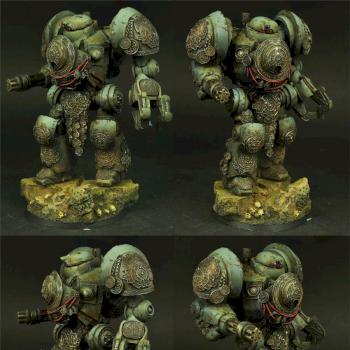 Sci Fi Celtic Mech Suit by Scibor