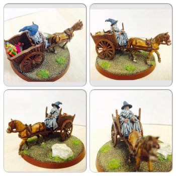 Gandalf / Horse & Cart by Paul1