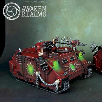 Khorne Rhinos by Awaken Realms