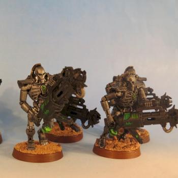 Necron immortals by Abrethor
