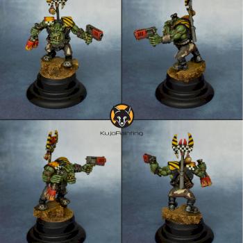 Evil Sunz Ork Nob 5 by KujoPainting