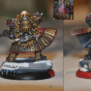 Orsus Zoktavir - The Butcher of Khardov - Khador Warcaster by EmilienWILD