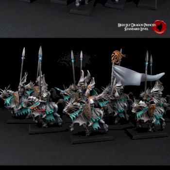 High Elf Dragon Princes by SavageDPainting