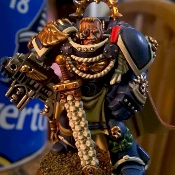 space marine captain by adamthevamp