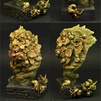 Deep One Cthulhu Bust by Scibor