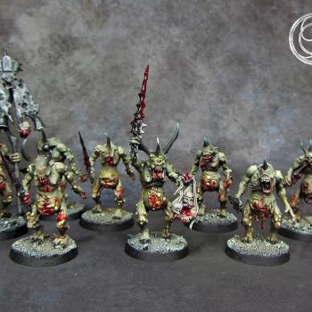 Nurgle Plaguebearers by Awaken Realms