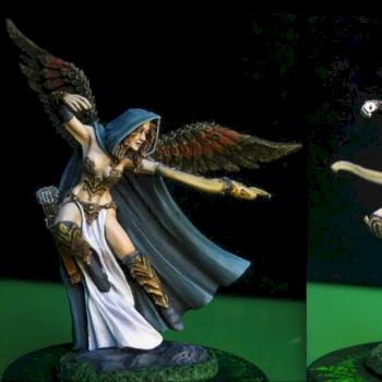Thief of Hearts - Winged Female Thief Archer DSM7504 by tonetisd