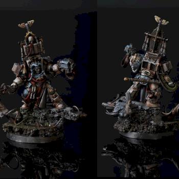 grey knights librarian by awalker