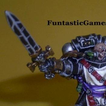 Black Templar Captian by MyFuntastic