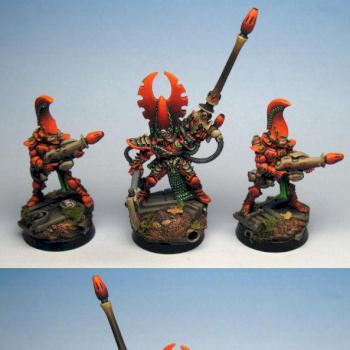 Eldar Fire Dragons by Jamie