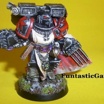Black Templars CHampion with Jump Pack by MyFuntastic