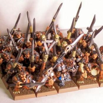Skaven Clanrats and army by hammerandbrush