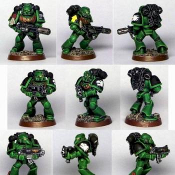 Salamanders spacemarines by KBig