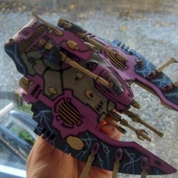 Eldar - Wave serpent WIP by scharling