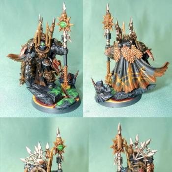 Chaos Sorcerer in Terminator Armour by farseer oliver