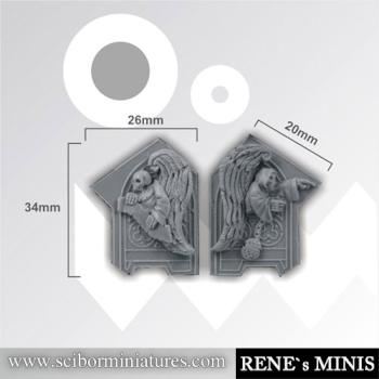 Decorated Plates set3 by rene
