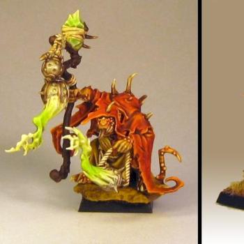 Skaven Pestilence Plague Priest by Sliver