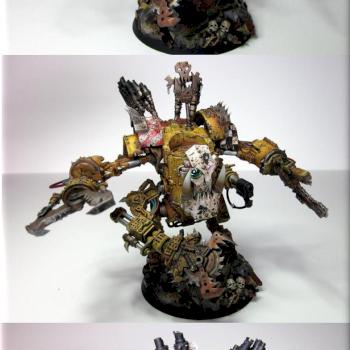 Ork Bad Moonz Deff Dread by Rickfactor