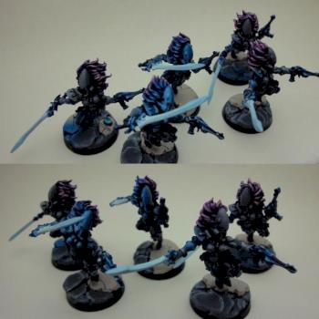 Eldar Howling Banshees by Vvion
