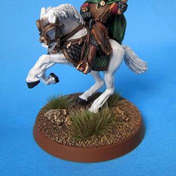 Théoden à cheval by Berou