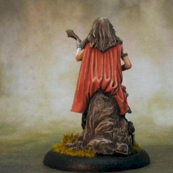 Female Bard by Theminiaturepainter