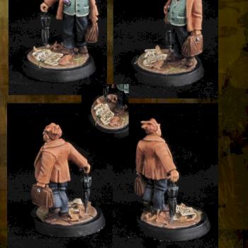 Thrilling Tales model:Proff Walcot by belminiart