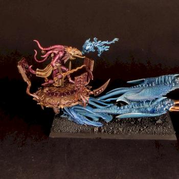 Herald of Tzeentch on Burning Chariot by medows