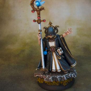 Empire mage wizard by Theminiaturepainter