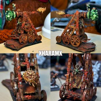 Skaven Plagueclaw Catapult by xHaramx
