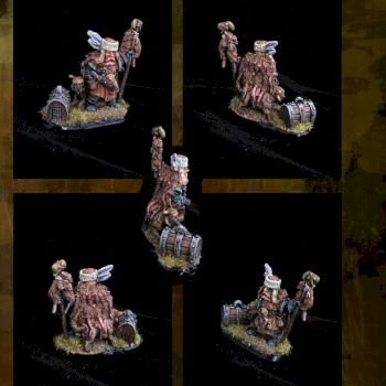 Boren Backslap,Dwarven Ratcatcher by belminiart