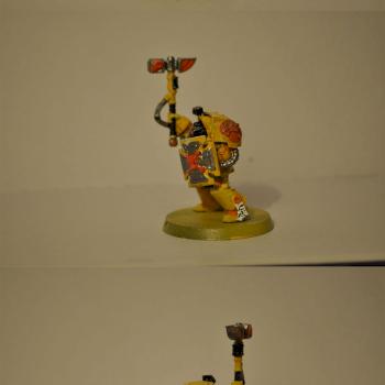Imperial Fists Terminator by crectrach
