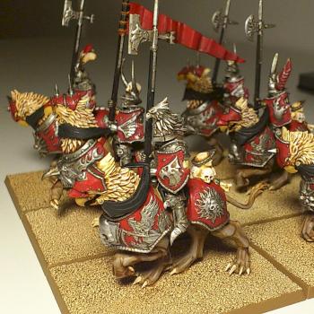 Empire Demigryph Knights by Ereson