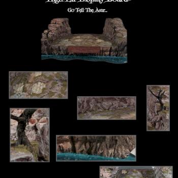 High Elf Display Board ''Go Tell The Asur'' by dreamsOFwar