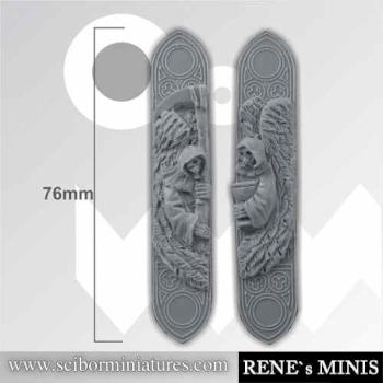Decorated Plates set5 by rene