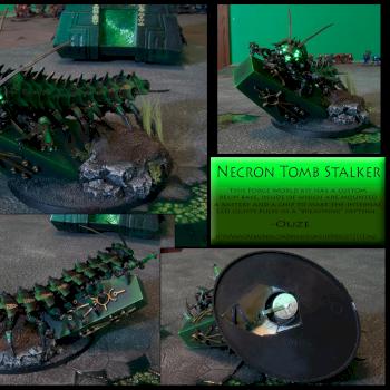 Tomb Stalker with Pulsing LEDs by Ouze