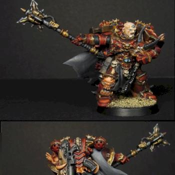 Chaos Space Marine Chosen by webwaypainting