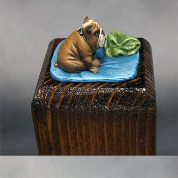 perrete cojin dog by fanath