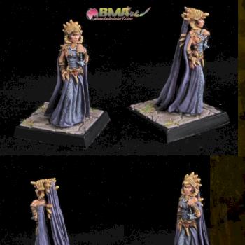 Evil Female:Cleric of Mammon by belminiart