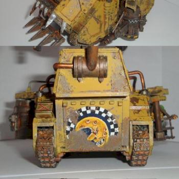 Ork Big Trakk with Supakanon by Demonhawk