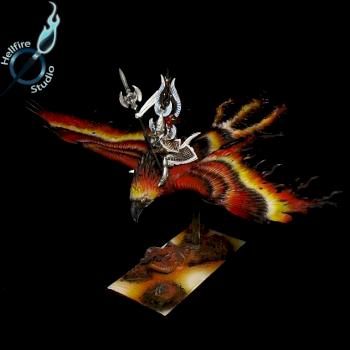 Flamespyre phoenix by HellfireStudio