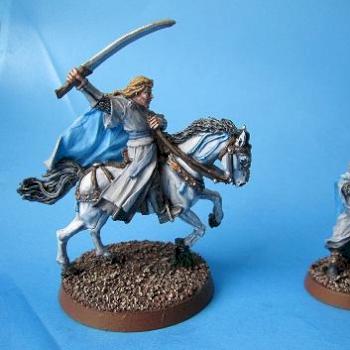 Glorfindel à pied et monté by Berou