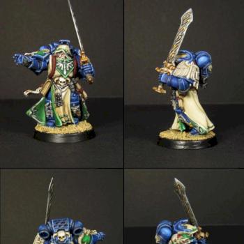Librarian Turmiel - Dark Angels (Space Marines) by webwaypainting