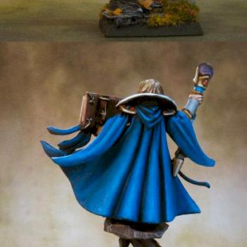 high elf mage by Theminiaturepainter