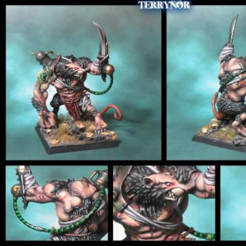 Skaven Rat Ogre by terrynor